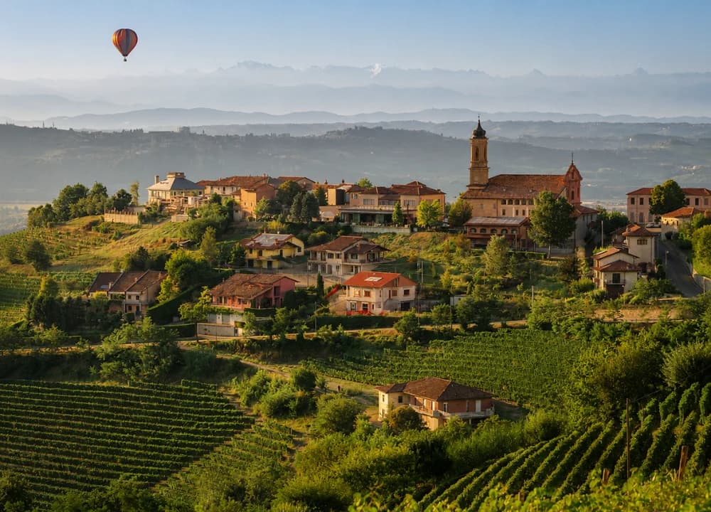Famolo - Volo in Mongolfiera sulle Langhe con degustazione