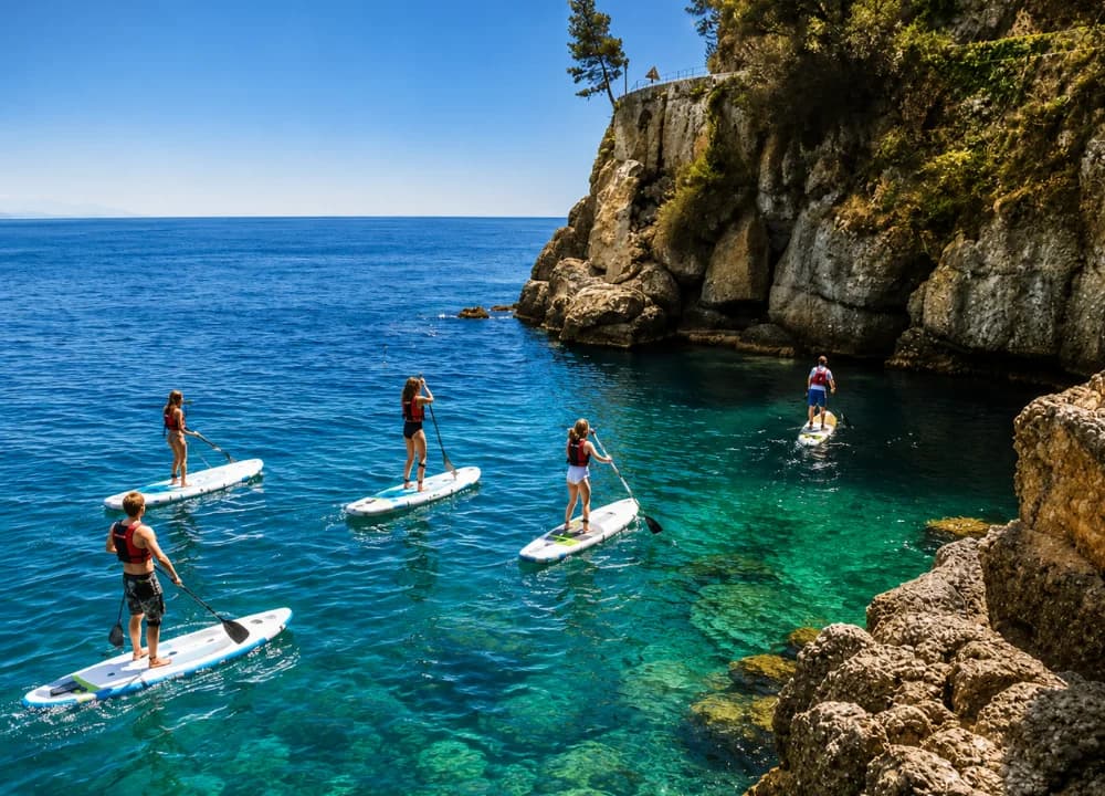 Famolo - SUP a Portofino tra le acque protette di Paraggi e scorci sul borgo