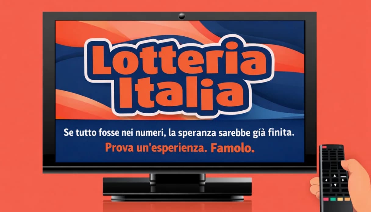 Lotteria Italia: oltre il biglietto, l’esperienza